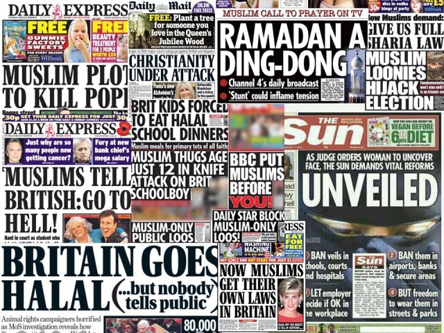 UK tabloid islamophobia